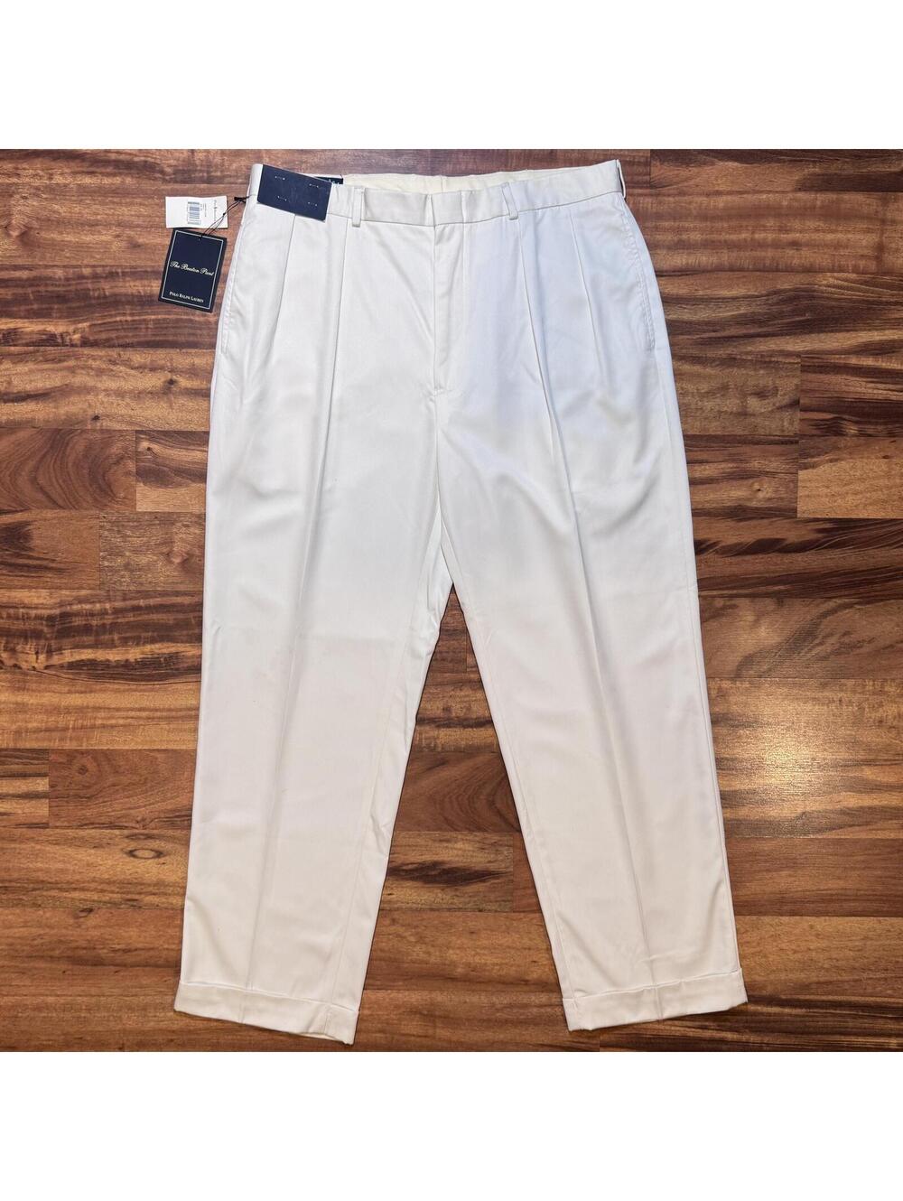 Deadstock 90’s Polo Ralph Lauren “The Beaton Pant” Pleated Dress Pants - 38/30